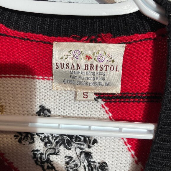Vintage Susan Bristol Teacher Sweater Made in Hong Kong, Size Small - Picture 5 of 8
